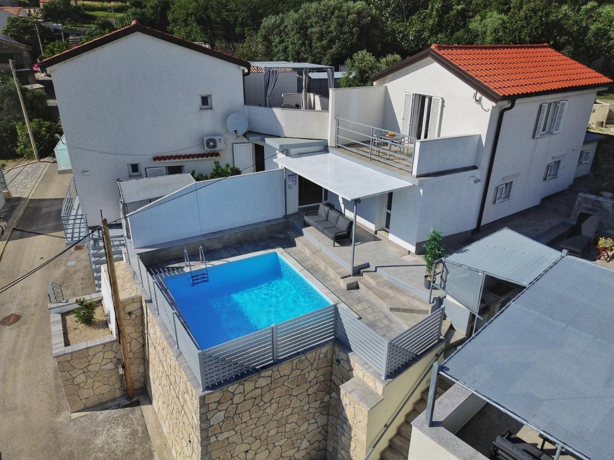 Villa Carmen Draga Bašćanska Exteriör bild